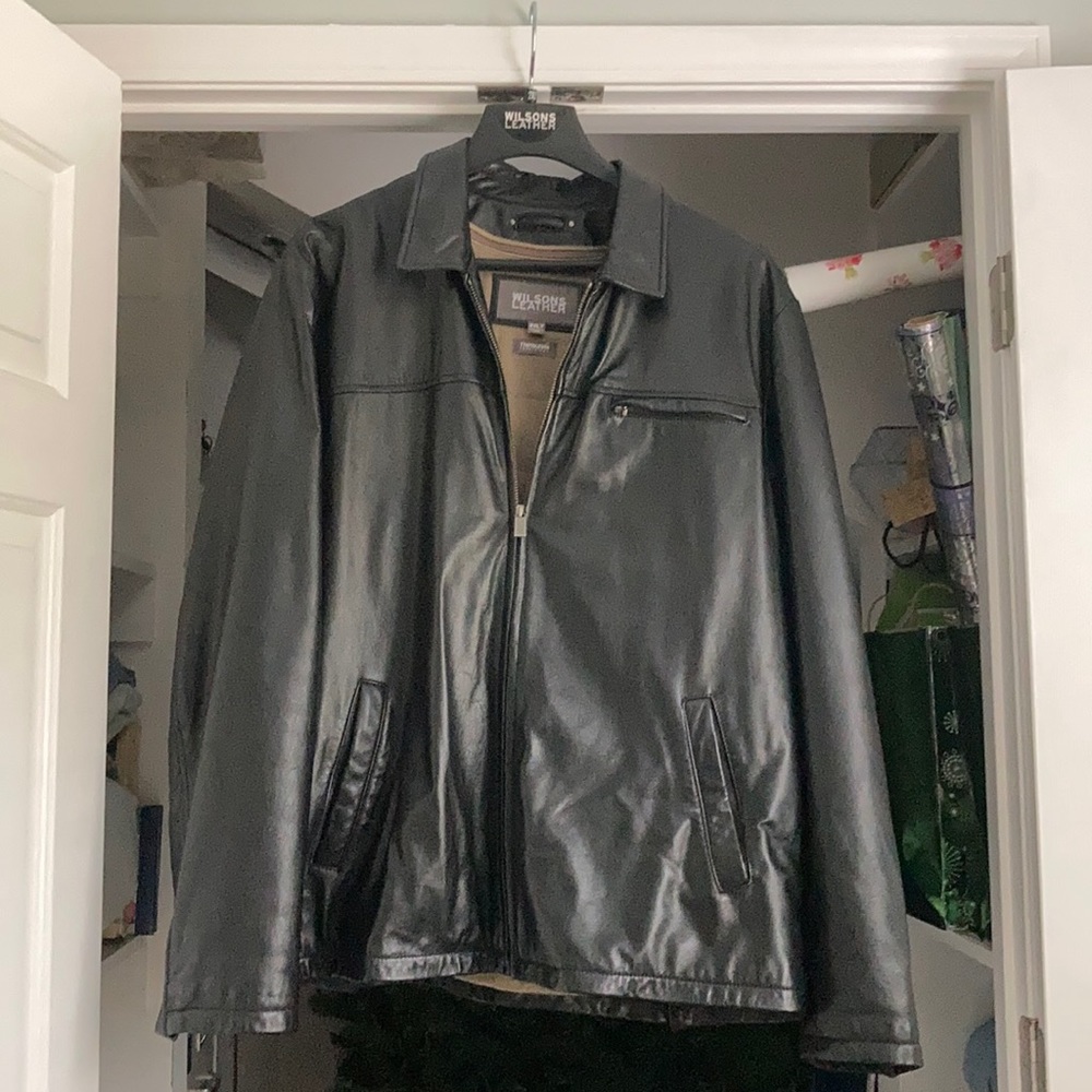 Leather jacket